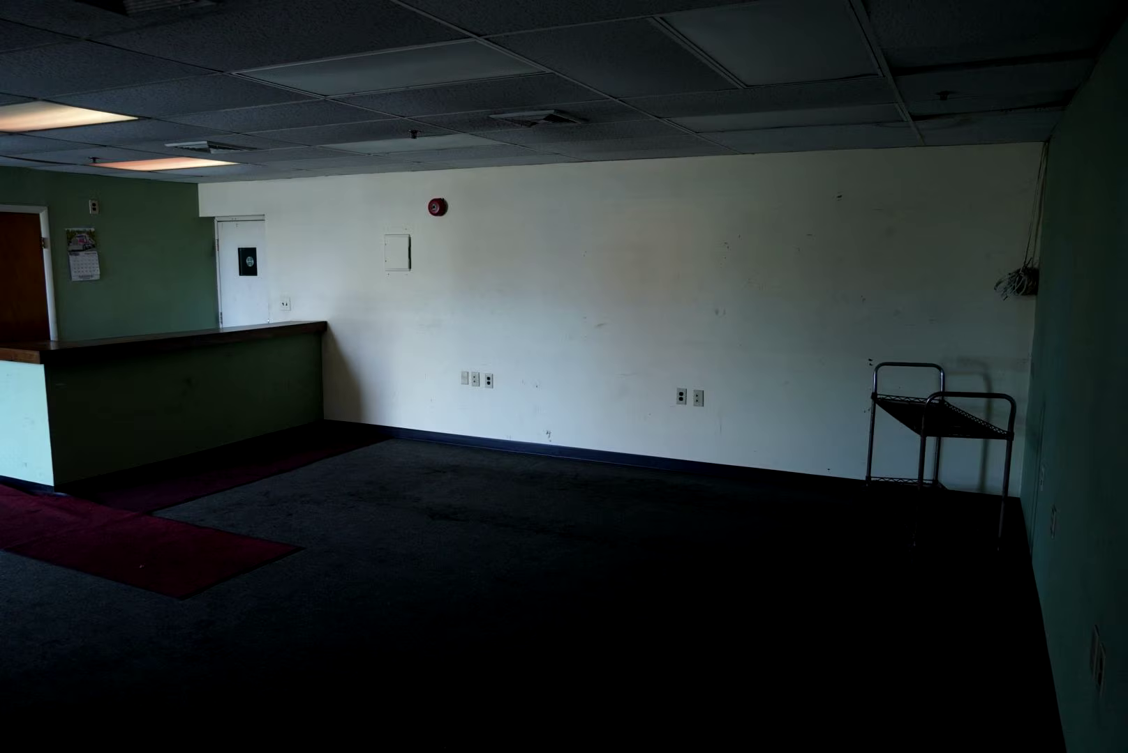 Industrial Interior with Equipment